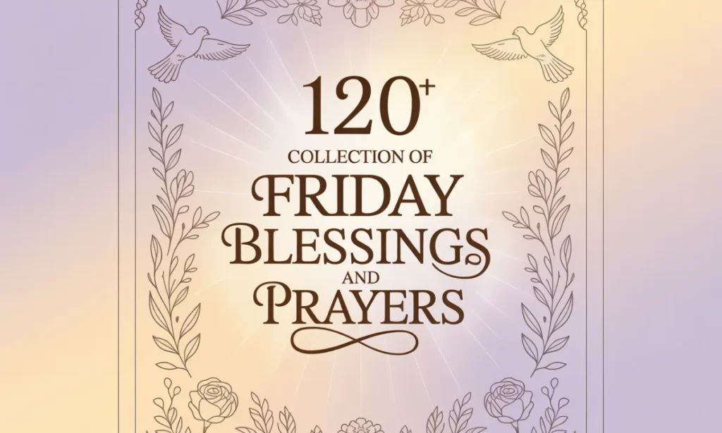 120 Collection Of Friday Blessings and Prayers