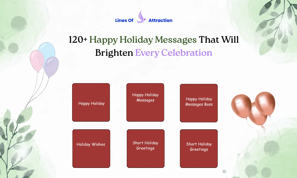 120+ Happy Holiday Messages That Will Brighten Every Celebration