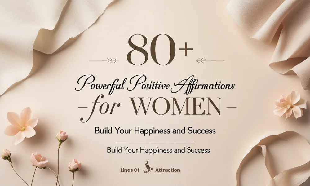 80 Powerful Positive Affirmations for Women