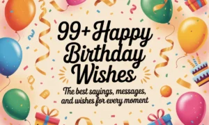 99+ Happy Birthday Wishes