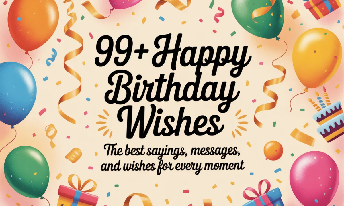 99+ Happy Birthday Wishes