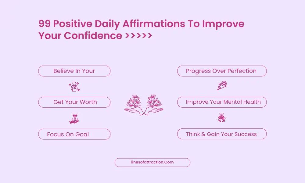 99 Positive Daily Affirmations To Improve Your Confidence