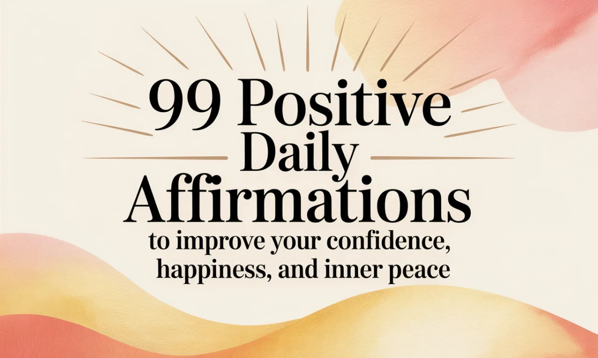 99 Positive Daily Affirmations