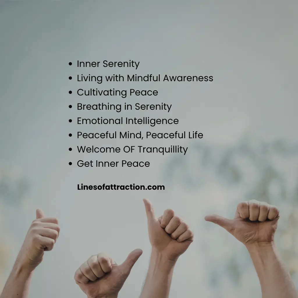 Affirmations for Peace and Mindfulness