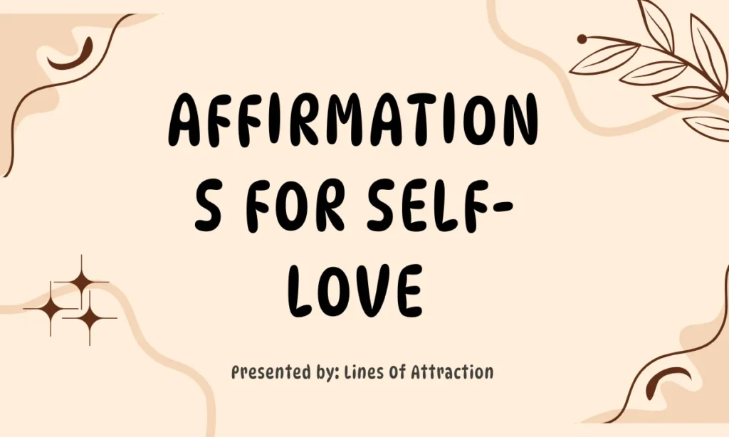 Affirmations for Self-Love