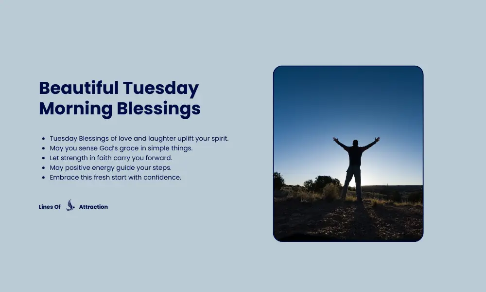Beautiful Tuesday Morning Blessings