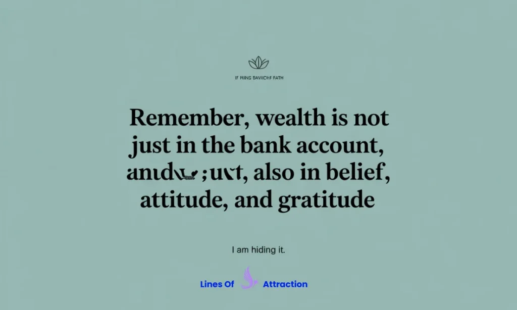 Create Faith In Your Heart