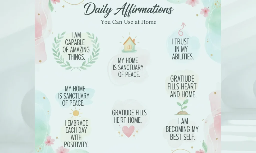Daily Affirmations You Can Use at Home