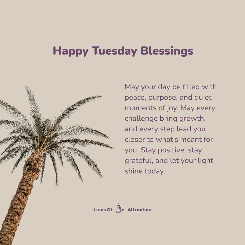 Happy Tuesday Blessings
