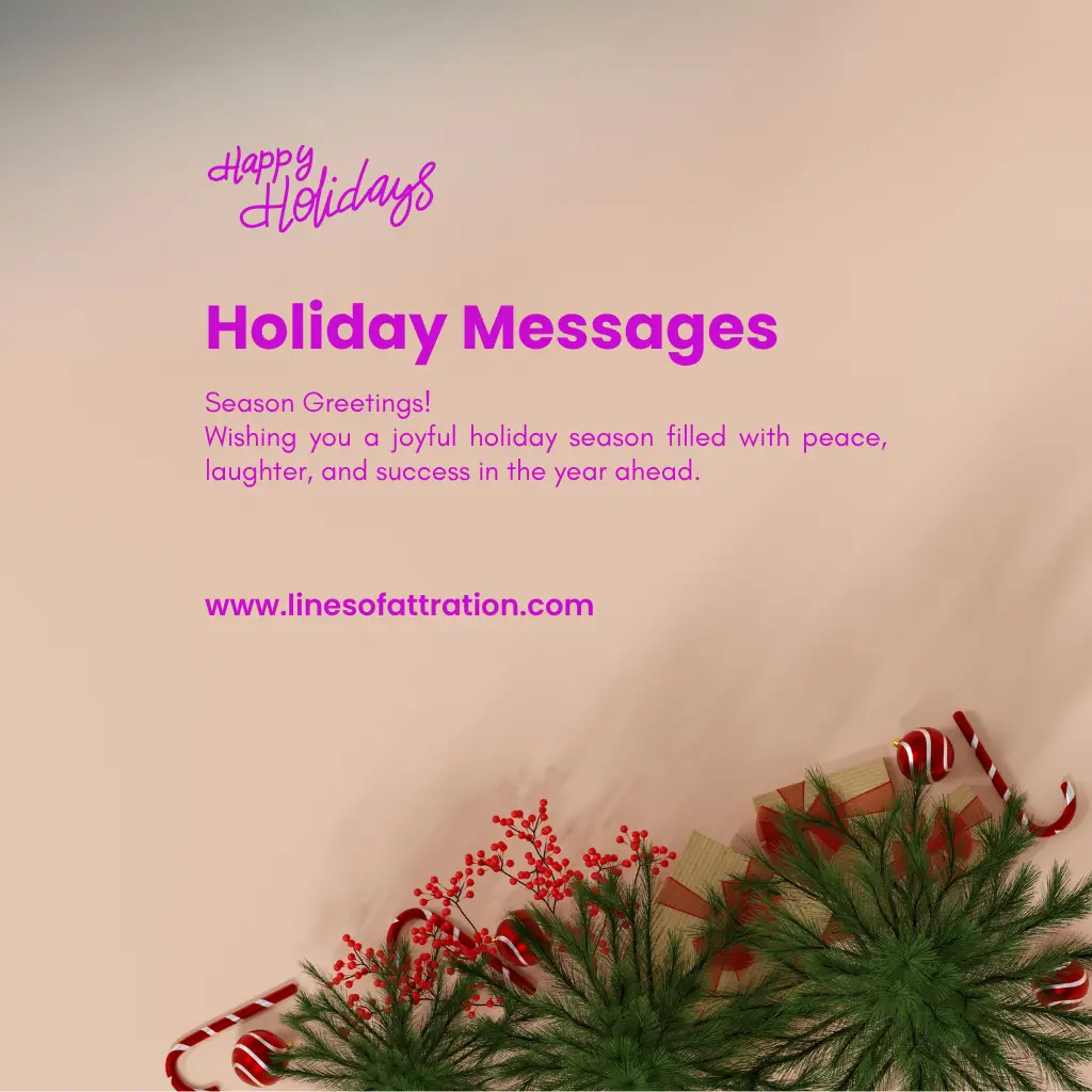 Heart-warming Holiday Messages for the Workplace