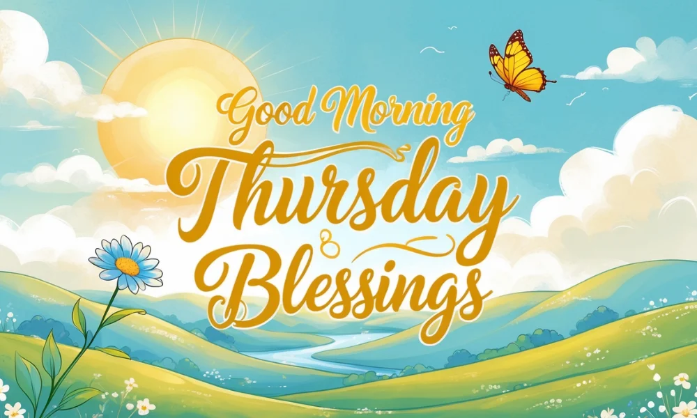 Inspirational Good Morning Thursday Blessings