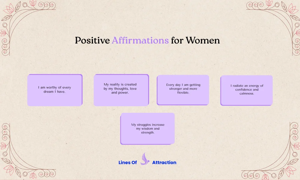 Positive Affirmations for Women