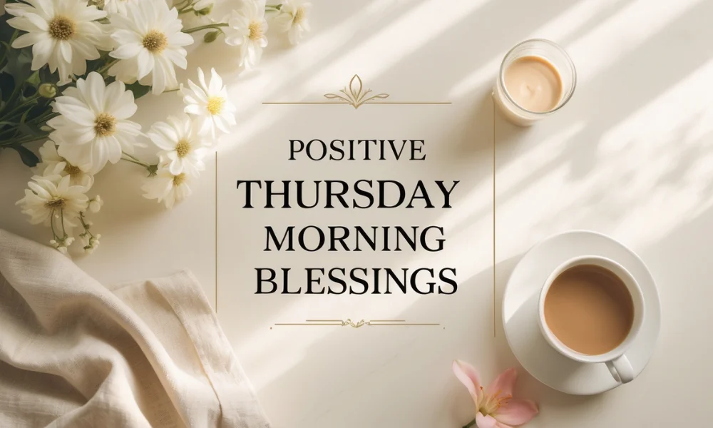 Positive Thursday Morning Blessings