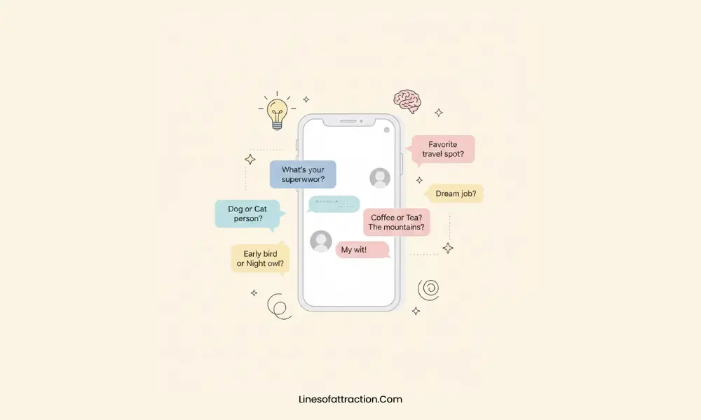 Questions to ask to get to know someone on Tinder