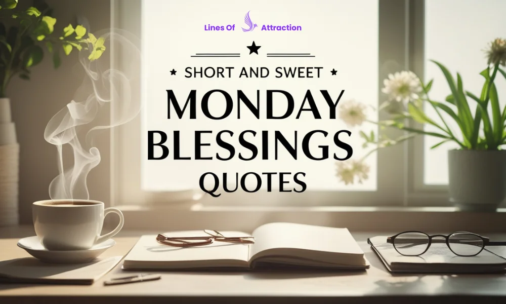 Short and Sweet Monday Blessings Quotes