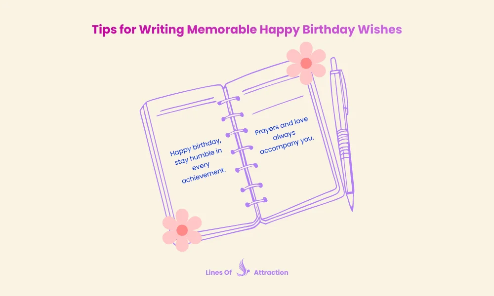 Tips for Writing Memorable Happy Birthday Wishes