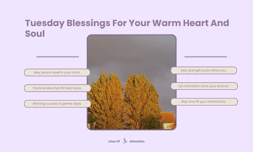 Latest Tuesday Blessings For Your Warm Heart And Soul