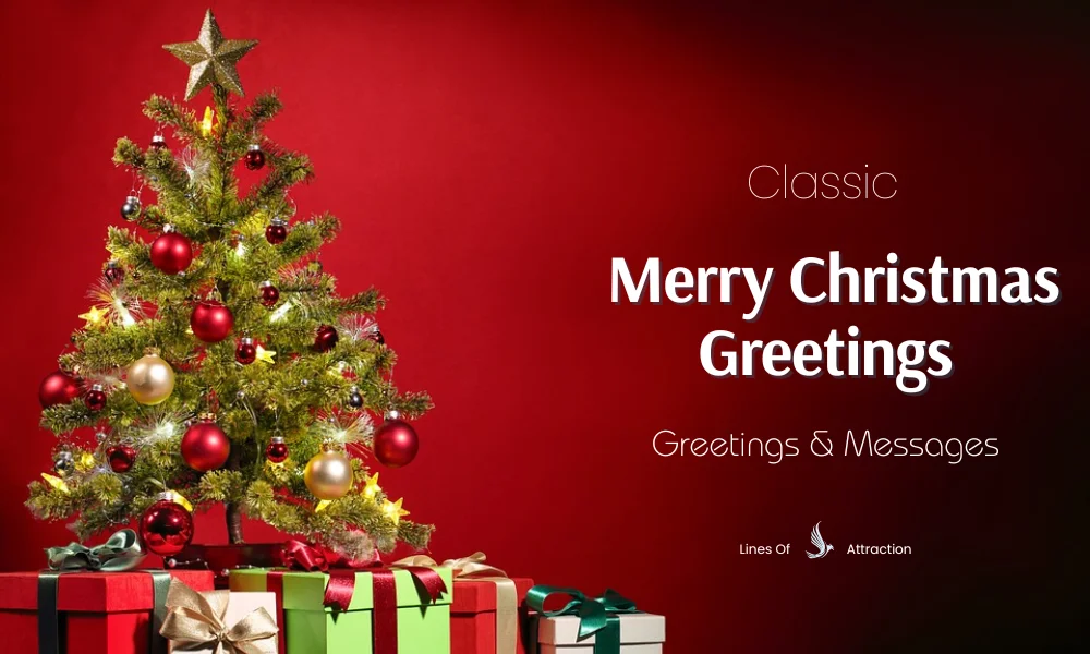 Classic Merry Christmas Greetings And Messages