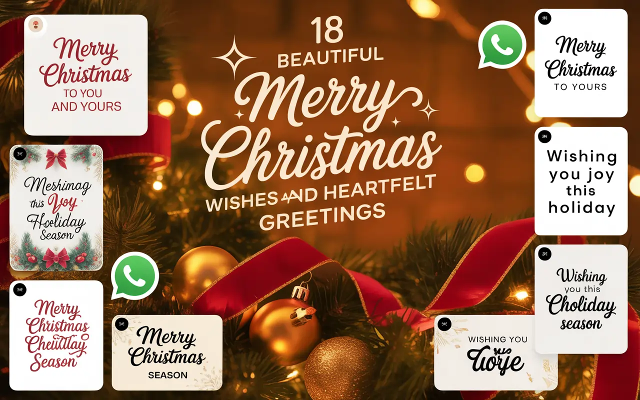 18 Beautiful Merry Christmas Wishes and Heartfelt Greetings