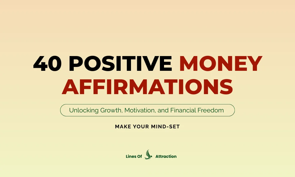 Positive Money Affirmations