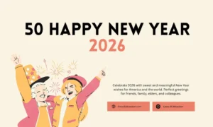 Latest 50 Happy New Year Wishes 2026