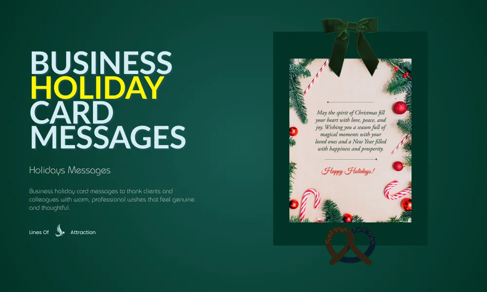 Business Holiday Card Messages