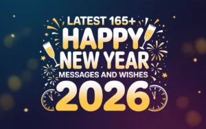 Happy New Year Messages Abd Wishes 2026