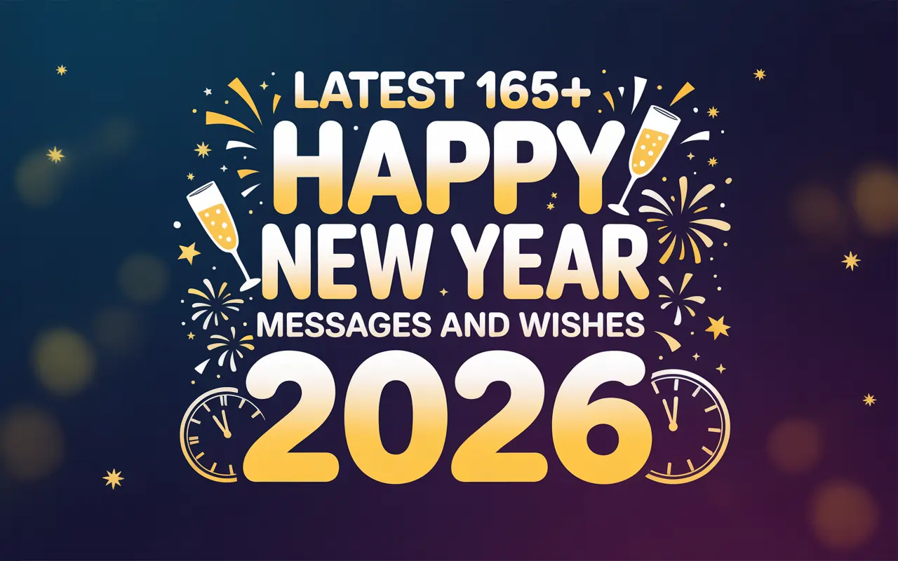 Happy New Year Messages Abd Wishes 2026