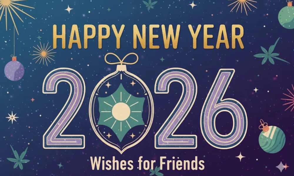 Happy New Year Wishes for Friends