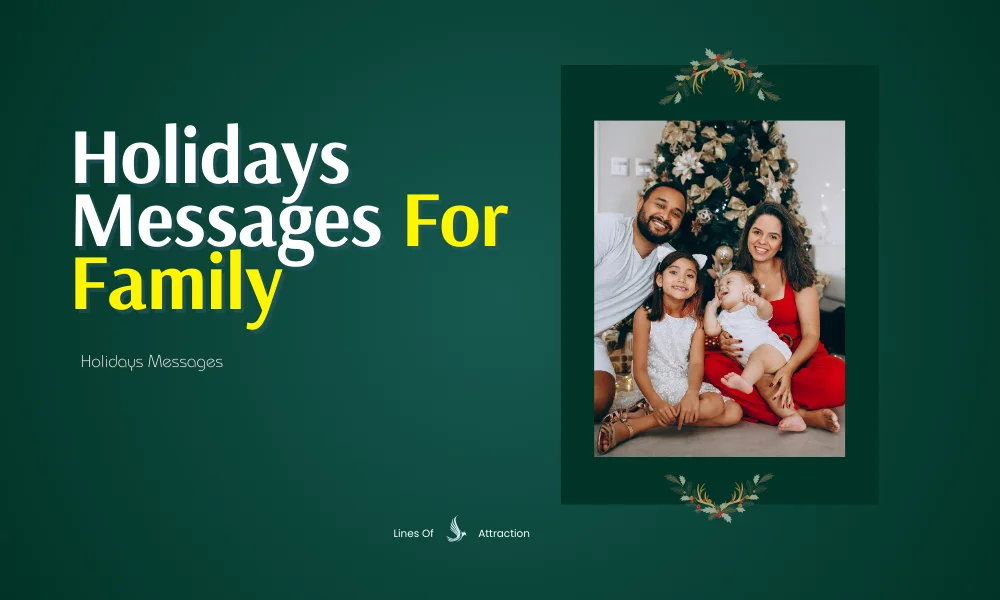 Holidays Messages For Family And Friends
