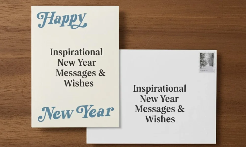 Inspirational New Year Messages & Wishes