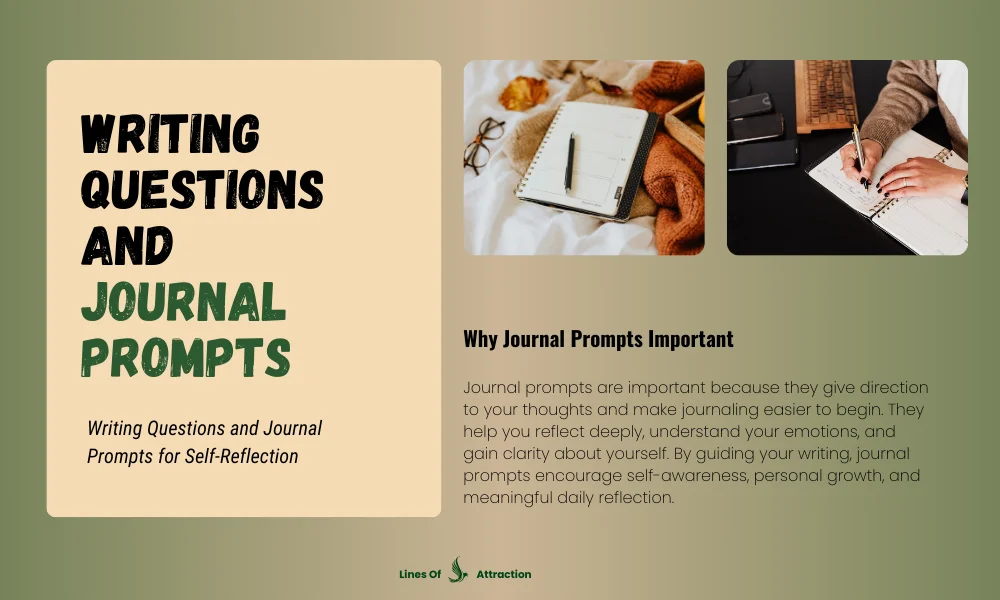 Writing Questions And  Journal Prompts