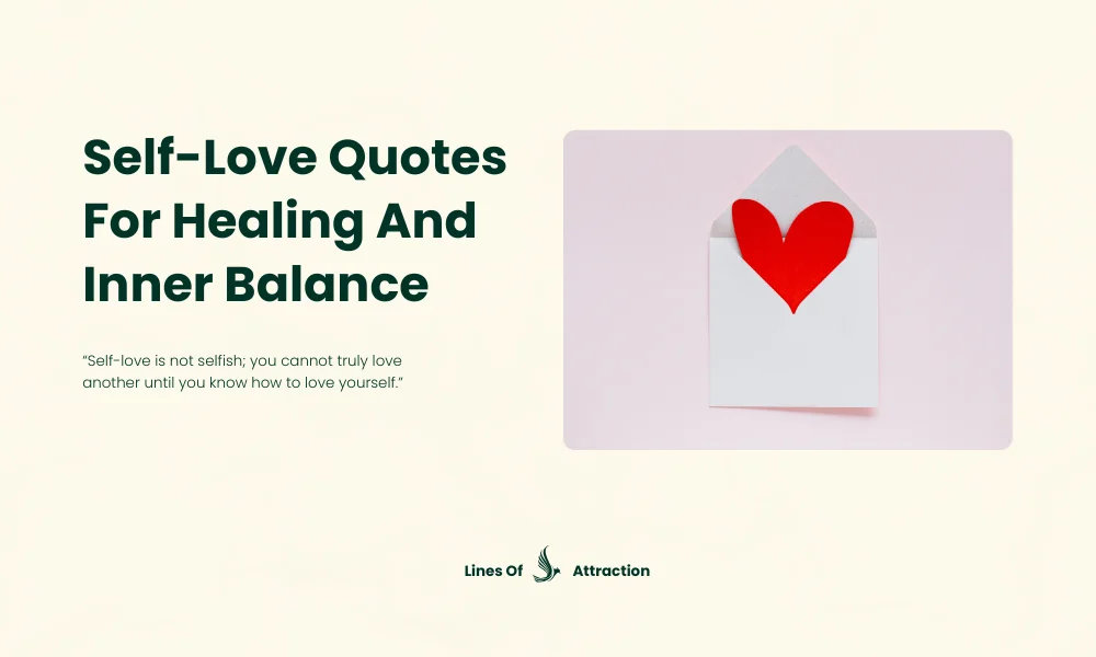 100+ Self-Love Quotes for Healing and Inner Balance