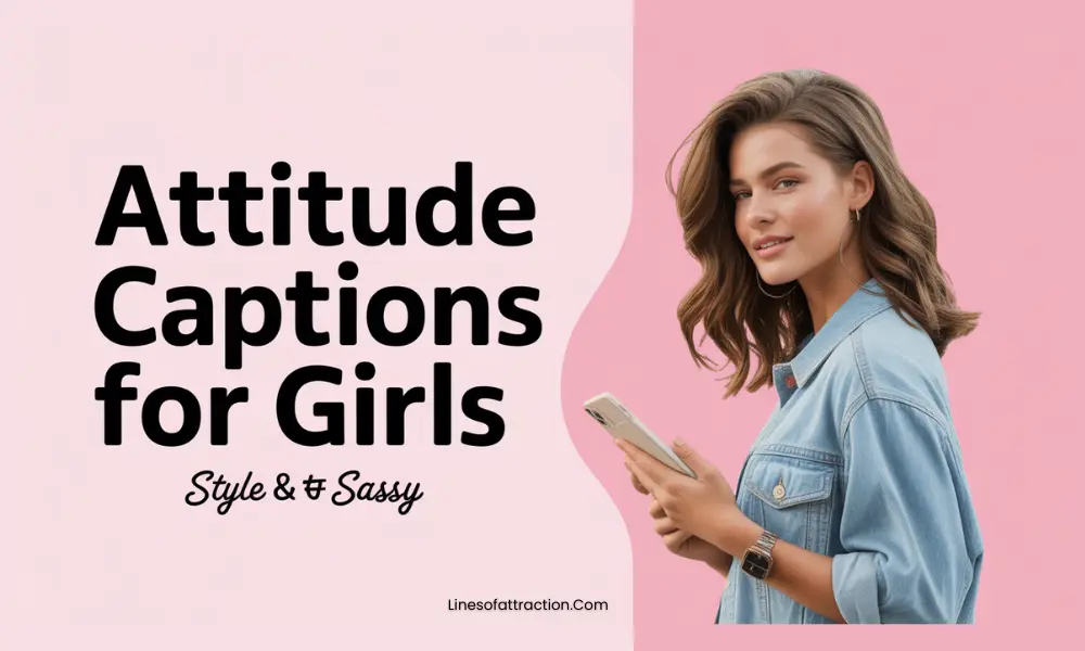 Attitude Caption For Girls