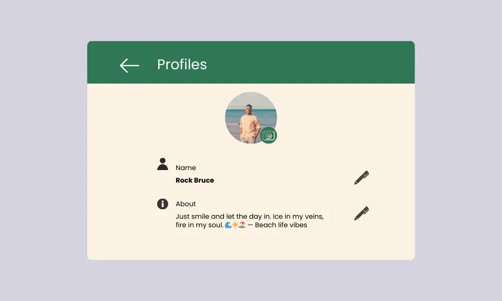 How to Match Your WhatsApp Bio with Your Profile Picture