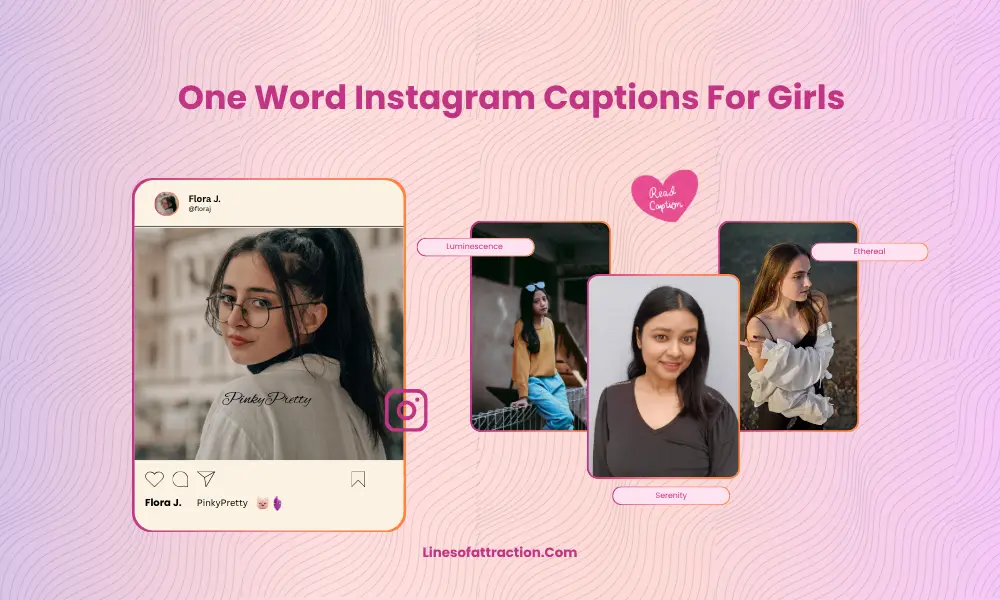 One Word Instagram Captions For Girls