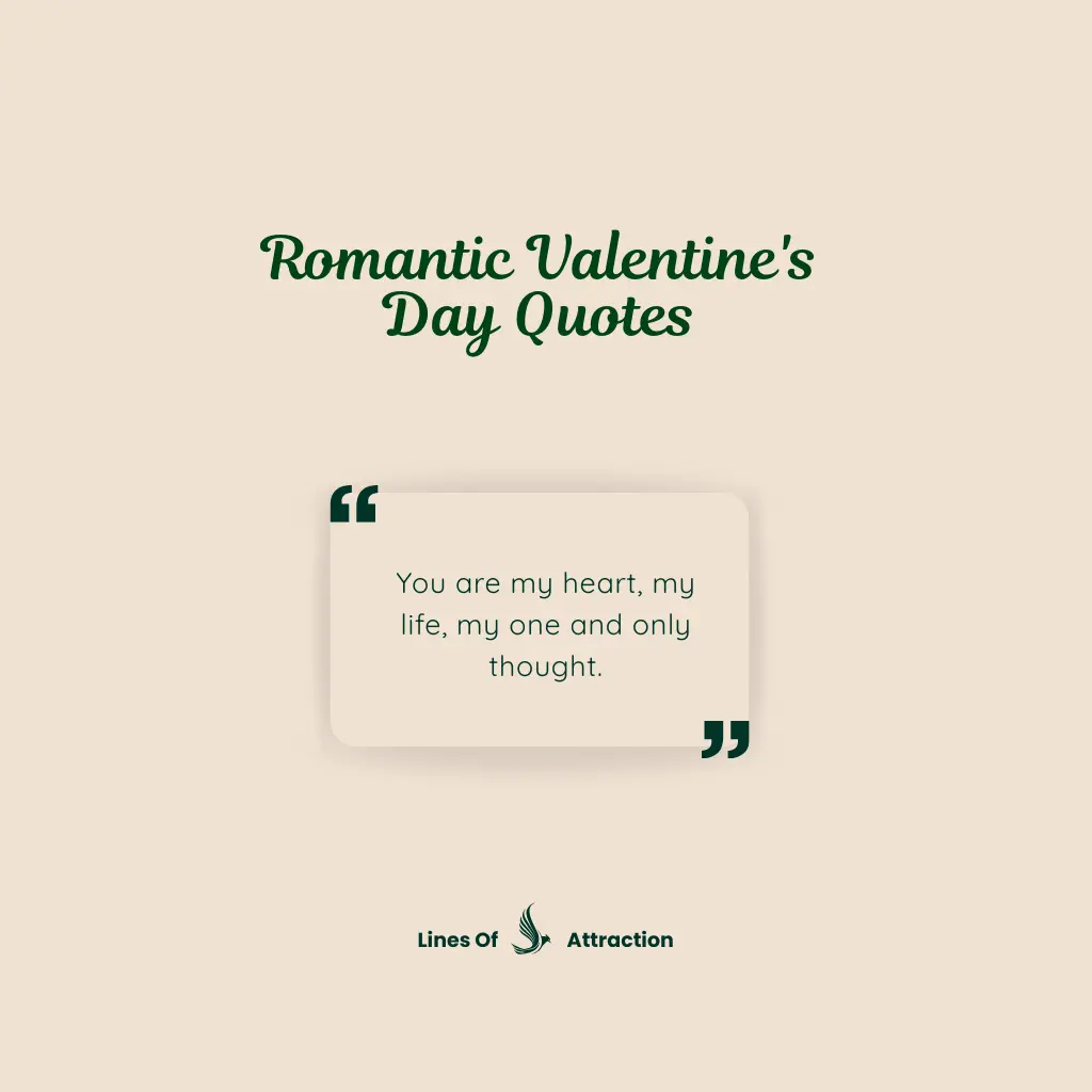 Short Romantic Valentine's Day Quotes