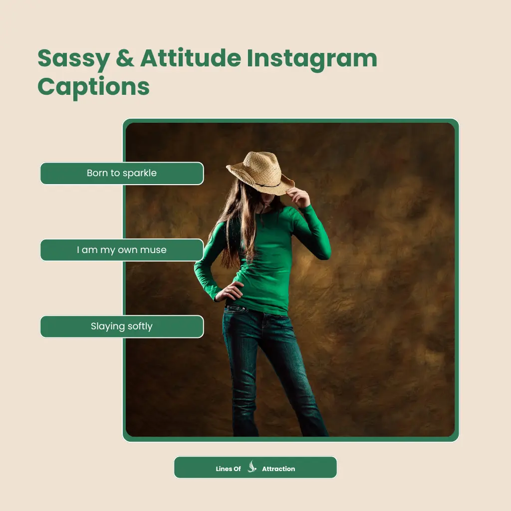 Sassy & Attitude Instagram Captions