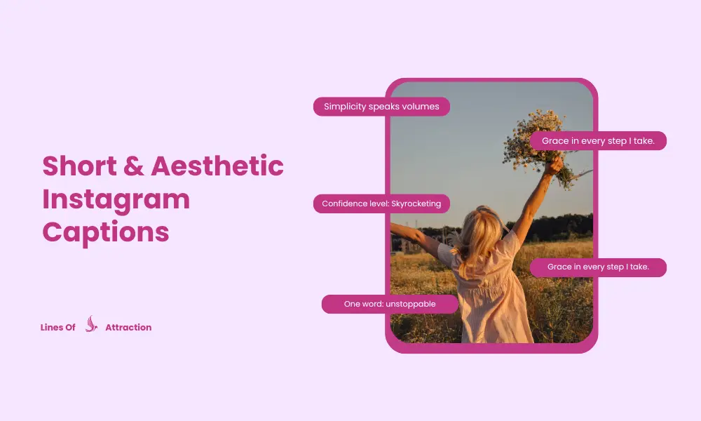 Short & Aesthetic Instagram Captions