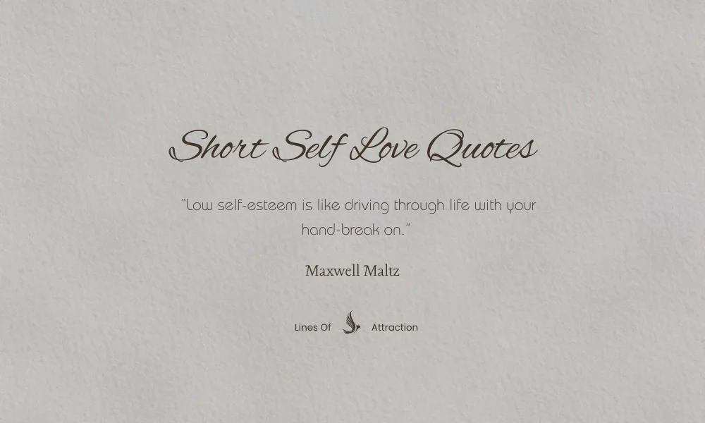 Short Self Love Quotes | Self Healing