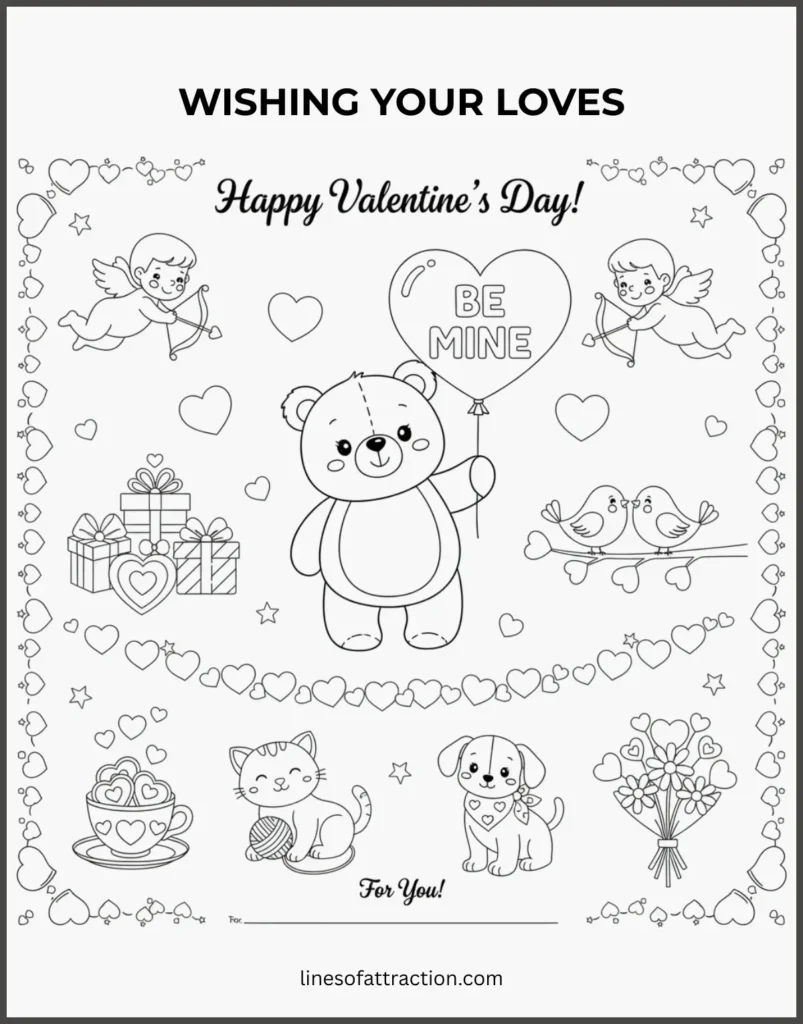 Valentine's Day Coloring Pages