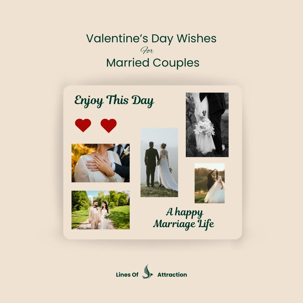 Valentine’s Day Wishes For Married Couples