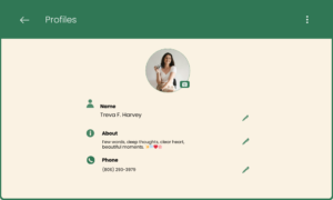 WhatsApp About Lines