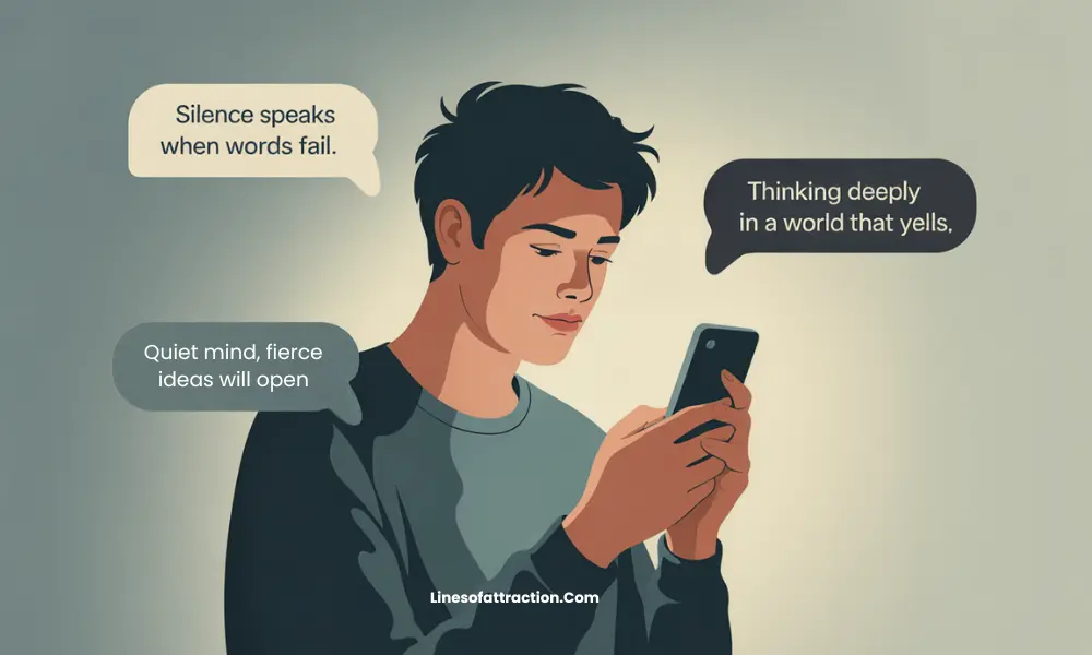 WhatsApp Bio Ideas for Introverts and Deep Thinkers