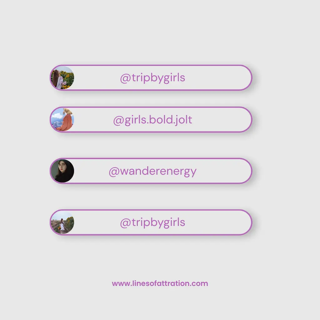 Eye Catchy Instagram Names For Girls