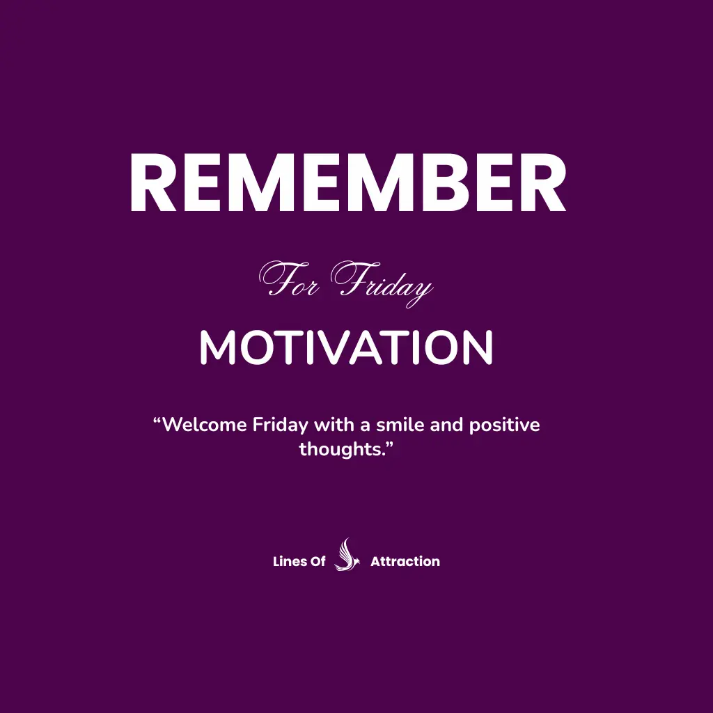 Positive Friday Quotes