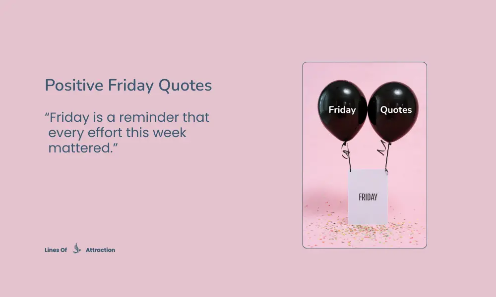 Positive Friday Quotes