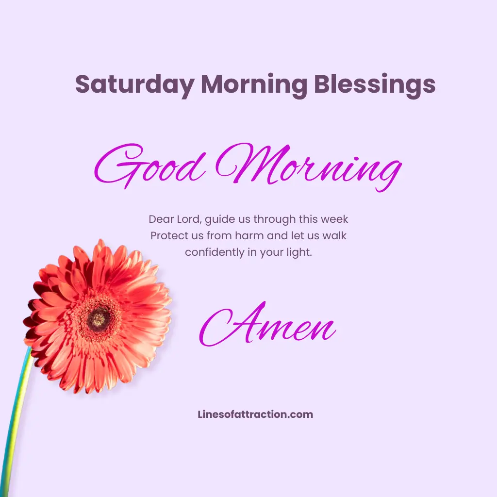 Saturday Blessings And Prayers