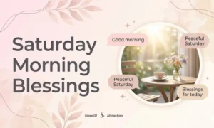 Saturday Morning Blessings