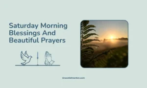 Saturday Morning Blessings
